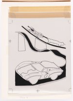 "HOT WHEELS STICKER FUN" WHITMAN BOOK ORIGINAL ART INTERIOR PAGES & STICKERS.
