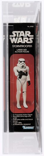 STAR WARS (1979) - STORMTROOPER 12-INCH SERIES AFA 80+ NM.