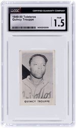 1949-50 TOLETEROS QUINCY TROUPPE CGC 1.5 FAIR.