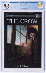 THE CROW #4 1989 CGC 9.8 NM/MINT.