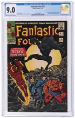 FANTASTIC FOUR #52 JULY 1966 CGC 9.0 VF/NM (FIRST BLACK PANTHER).