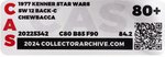 STAR WARS (1977) - CHEWBACCA 12 BACK-C CAS 80+.