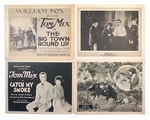 TOM MIX LOBBY CARDS.