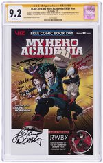 FCBD 2018 MY HERO ACADEMIA/RWBY #NN MAY 2018 CGC 9.2 NM- SIGNATURE SERIES.