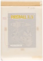 FIREBALL XL5 LITTLE GOLDEN BOOK COMPLETE ORIGINAL ART BY HAWLEY PRATT & AL WHITE.