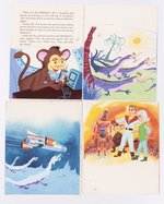 FIREBALL XL5 LITTLE GOLDEN BOOK COMPLETE ORIGINAL ART BY HAWLEY PRATT & AL WHITE.