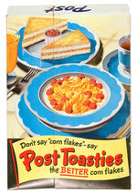 "POST TOASTIES CORN FLAKES" GIANT DISPLAY BOX.