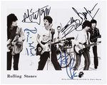 THE ROLLING STONES BAND-SIGNED PUBLICITY PHOTO.