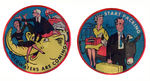 GOLDWATER FULL COLOR FLASHER CARTOON BUTTON.