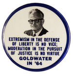 GOLDWATER LARGE "EXTREMISM" CLASSIC.