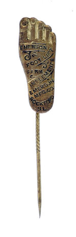 "EMERSON FOOT LIFT FARM IMPLEMENTS" PIN.