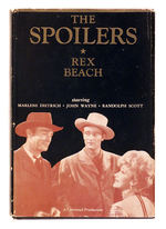 JOHN WAYNE "THE SPOILERS" MOVIE BOOK AND COMIC.