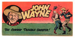 JOHN WAYNE "THE SPOILERS" MOVIE BOOK AND COMIC.