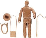 INDIANA JONES AND THE TEMPLE OF DOOM (1984) - INDIANA JONES UNPAINTED HARDCOPY PROTOTYPE FOR UNPRODUCED LJN ACTION FIGURE.
