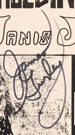 JANIS JOPLIN BIG BROTHER 1968 PENN STATE UNIVERSITY CONCERT POSTER.