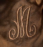 JAYNE MANSFIELD PERSONALLY OWNED AND WORN MONOGRAMMED MINK STOLE.