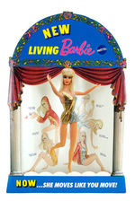 "LIVING BARBIE" DISPLAY.