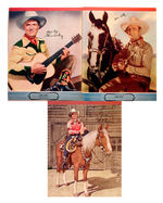 "GENE AUTRY" NOTE PADS WITH FACSIMILE SIGNATURES.