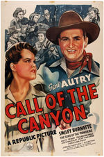 GENE AUTRY MOVIE POSTER PAIR.