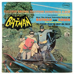 “BATMAN TELEVISION SOUNDTRACK ALBUM” FACTORY SEALED RECORD.