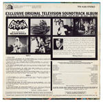 “BATMAN TELEVISION SOUNDTRACK ALBUM” FACTORY SEALED RECORD.