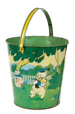 "THREE LITTLE PIGS" LARGE SAND PAIL.