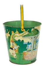 "THREE LITTLE PIGS" LARGE SAND PAIL.