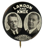 LANDON AND KNOX CLASSIC 1936 JUGATE BY BASTIAN BROS.