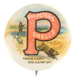 "USE PETERS SHELLS" SCARCE DESIGN.