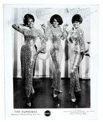 "THE SUPREMES" SIGNED PUBLICITY PHOTO.