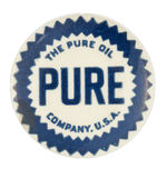 "THE PURE OIL COMPANY U.S.A." EARLY BUTTON.