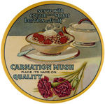 BEAUTIFULLY DESIGNED PAPERWEIGHT MIRROR FOR "CARNATION MUSH."