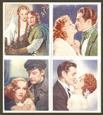 "FAMOUS LOVE SCENES" ENGLISH TOBACCO CARD SET.