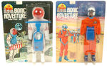 "THE SIX MILLION DOLLAR MAN BIONIC ADVENTURE SET" PAIR.