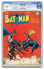 BATMAN #21 FEBRUARY MARCH 1944 CGC 7.0