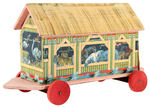 "PAUL'S SOAP CIRCUS" PULL TOY W/ SOAP FIGURE IN ELABORATE BOX.