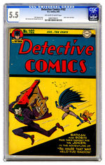 DETECTIVE COMICS #102 AUGUST 1945 CGC 5.5