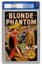 BLONDE PHANTOM #14, SUMMER 1947.