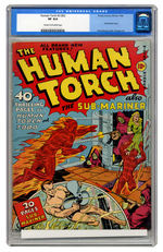 HUMAN TORCH #3 (#2), WINTER 1940.