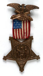 G.A.R. MEMBER'S BADGE.