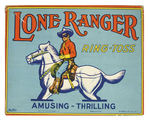 "LONE RANGER RING TOSS" IN BOX.