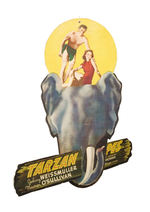 “TARZAN ESCAPES” HANGING SIGN.