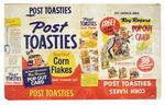 "ROY ROGERS POP-OUT CARDS" OFFER ON POST TOASTIES CEREAL BOX WRAPPER.