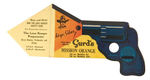 LONE RANGER/GURD'S MISSION ORANGE CANADIAN POP GUN.