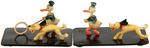 DONALD DUCK & PLUTO SMALL CELLULOID NOVELTY PAIR.