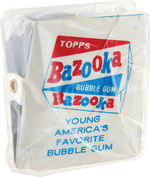 "BAZOOKA JOE BUBBLE GUM" FULL BOX OF CLIPS.