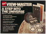 VIEW-MASTER "A STEP INTO THE UNIVERSE" BOXED SPACE VIEWER SET.