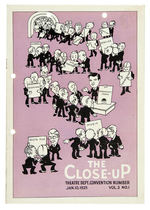 "THE CLOSEUP" THEATER BOOKLET W/ BABE RUTH COVER AND CONTENT.