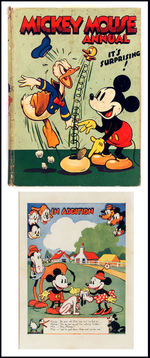 "MICKEY MOUSE ANNUAL" ENGLISH HARDCOVER.