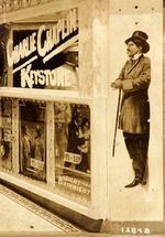 "CHARLIE CHAPLIN" THEATER DISPLAY PHOTO.